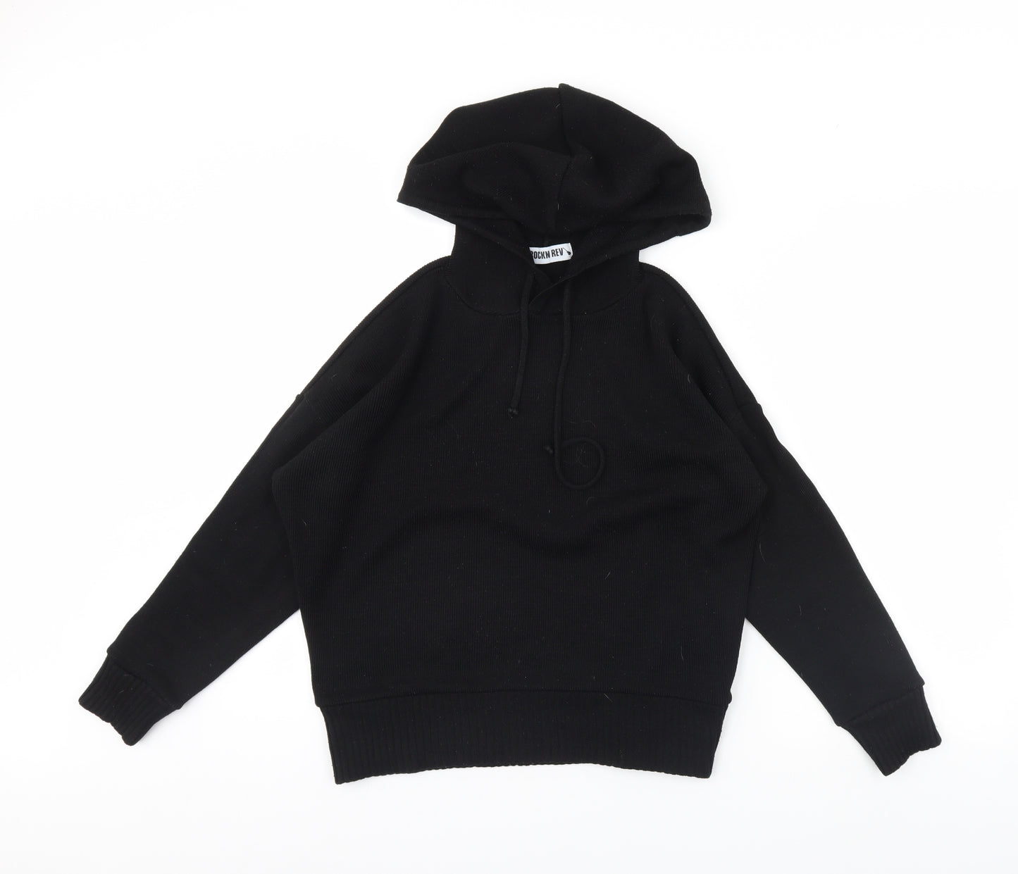 Rock n rev Womens Black   Pullover Hoodie Size S
