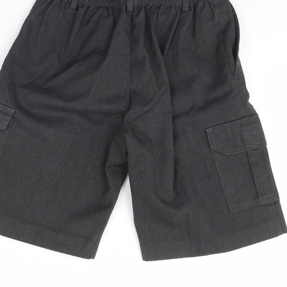 zeco Boys Grey   Chino Shorts Size 11 Years