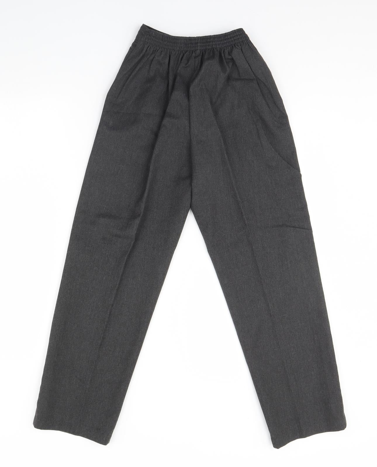 Innovation Boys Grey   Dress Pants Trousers Size 11 Years - school