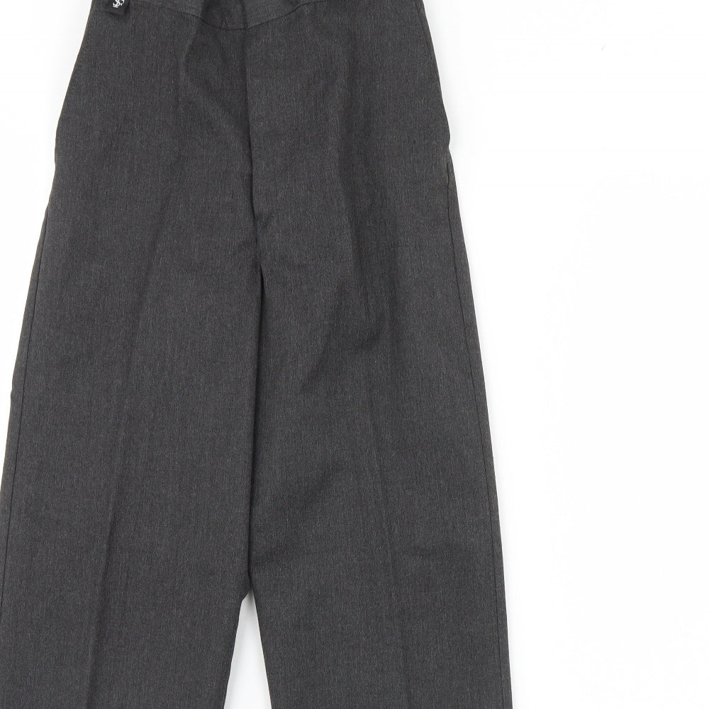 Innovation Boys Grey   Dress Pants Trousers Size 11 Years - school