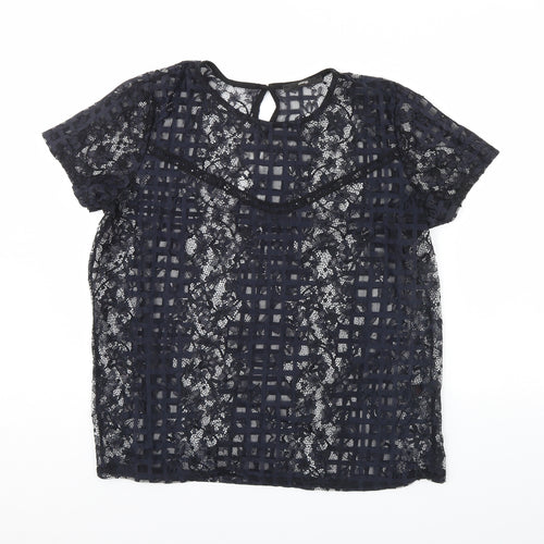 George Womens Blue   Basic Blouse Size 16