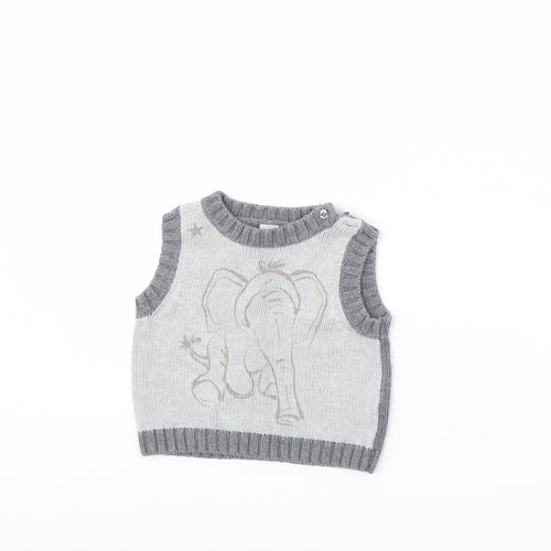 NEXT Baby Grey   Pullover Jumper Size 3-6 Months  - Disney