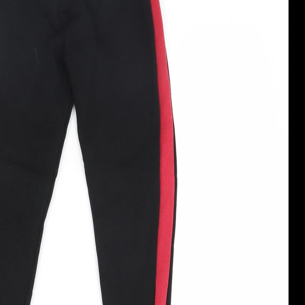 Marvel Boys Black   Jogger Trousers Size 9 Years - Marvel