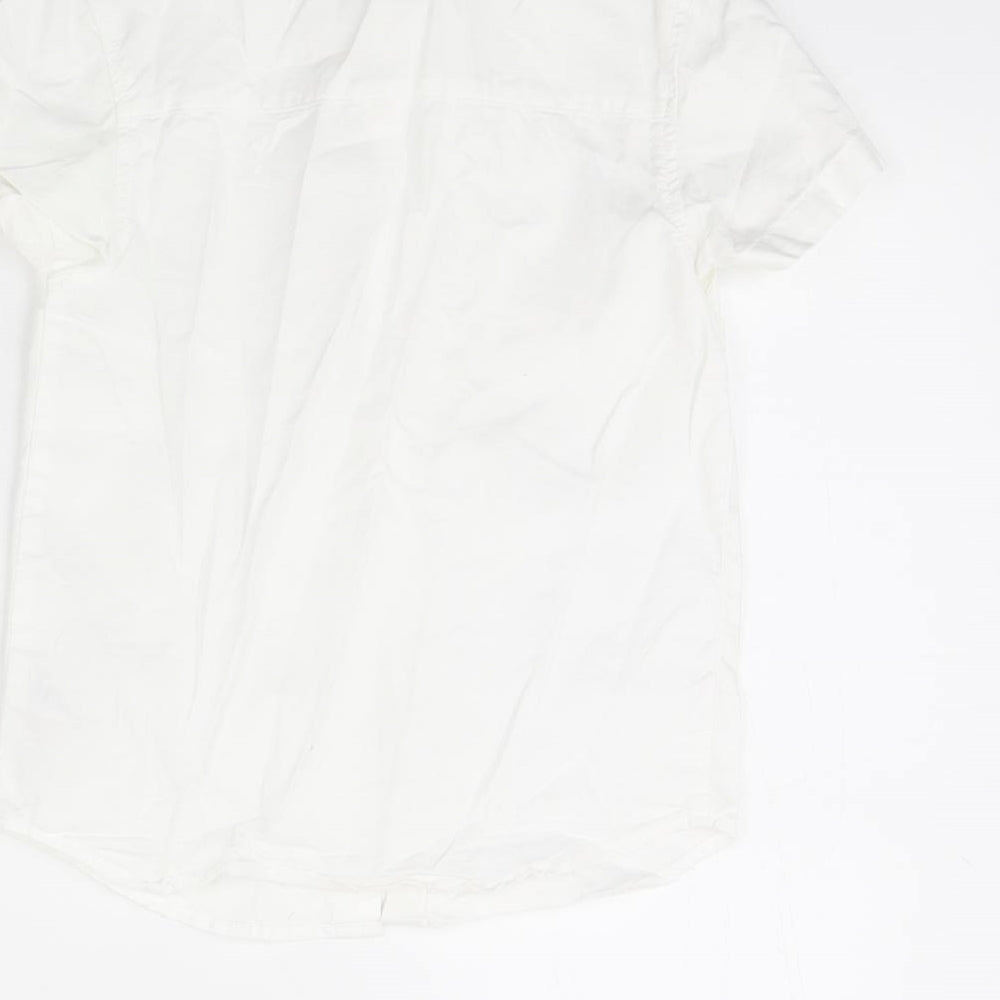 Primark Boys White   Basic Button-Up Size 7 Years