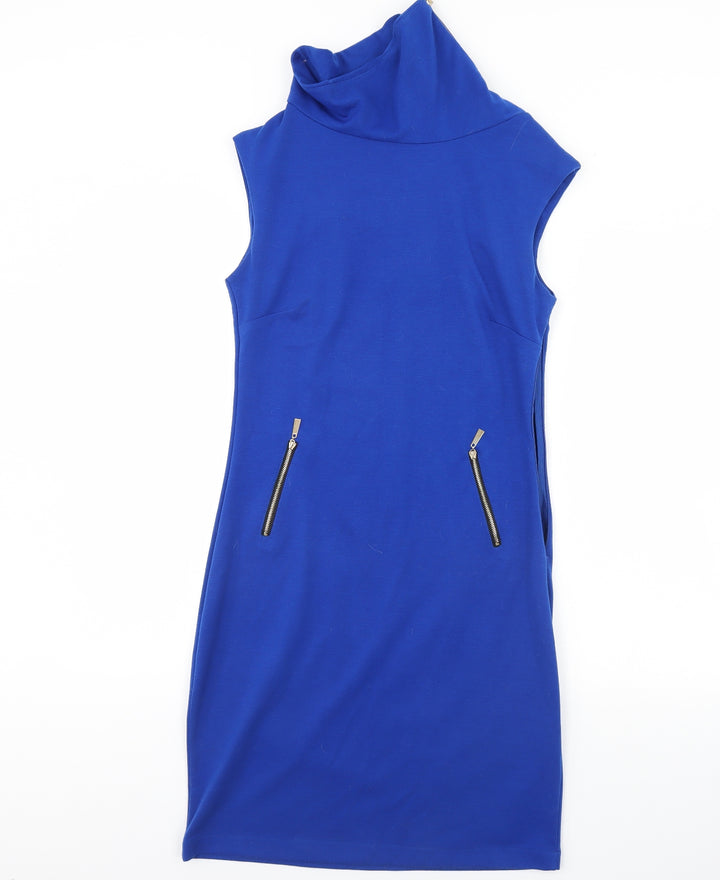 Sabrina Diamarts Womens Blue   Pencil Dress  Size M