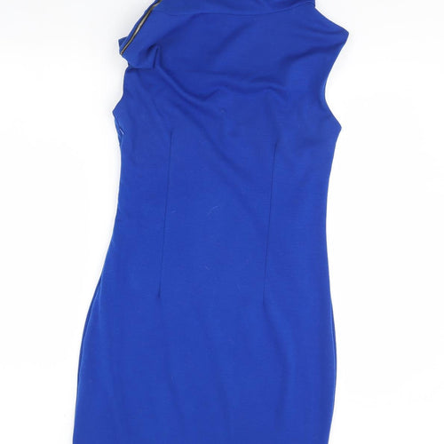 Sabrina Diamarts Womens Blue   Pencil Dress  Size M