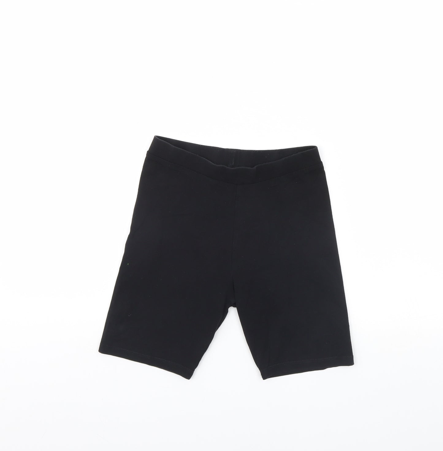Candy Couture Girls Black   Compression Shorts Size 12 Years
