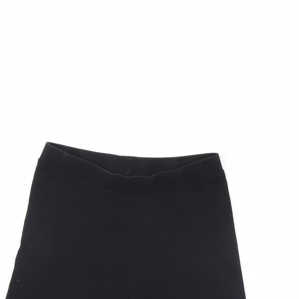 Candy Couture Girls Black   Compression Shorts Size 12 Years