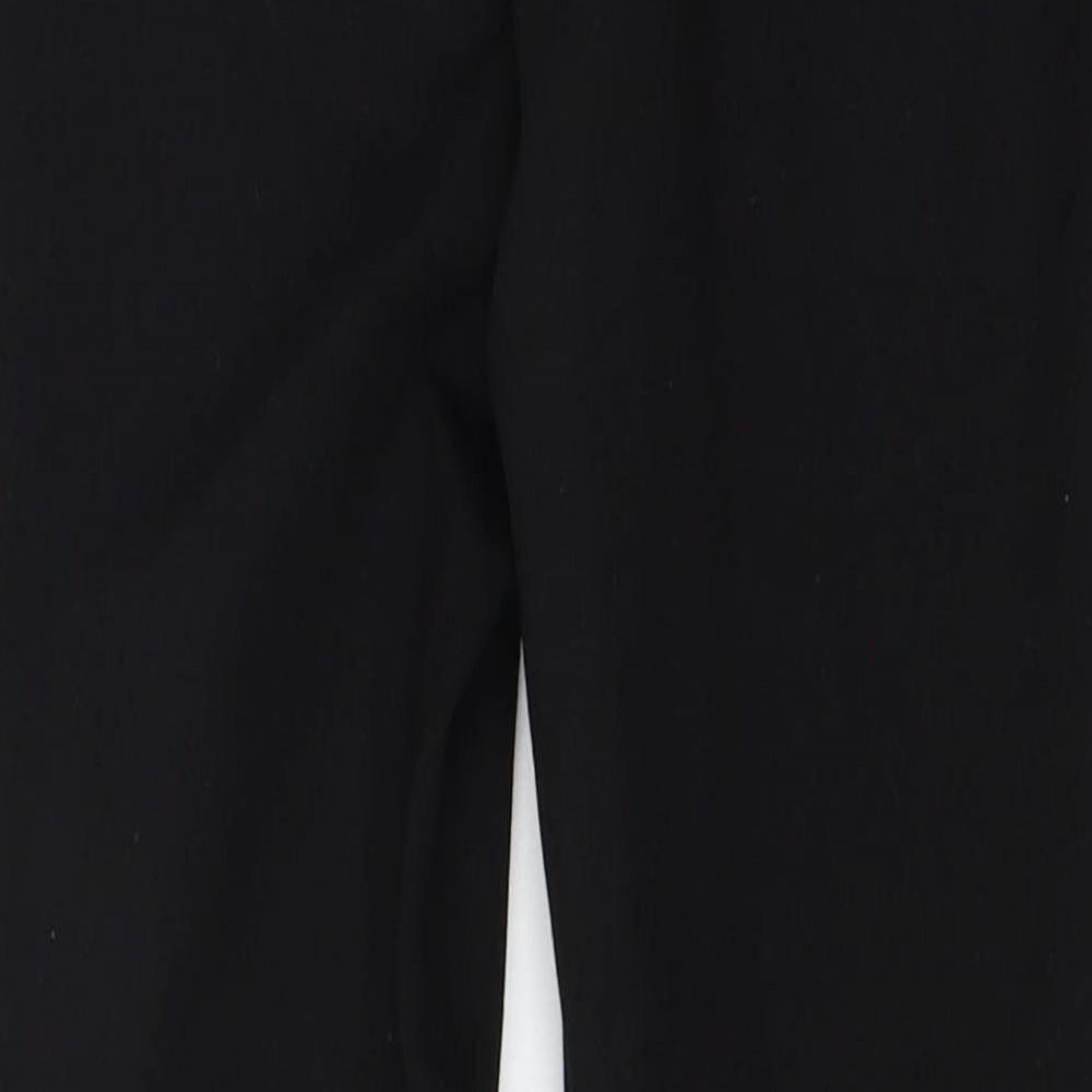 NEXT Womens Black  Jersey Capri Leggings Size 6 L25 in