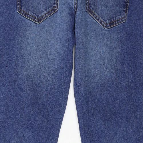 Easy Mens Blue  Denim Straight Jeans Size 34 in L32 in
