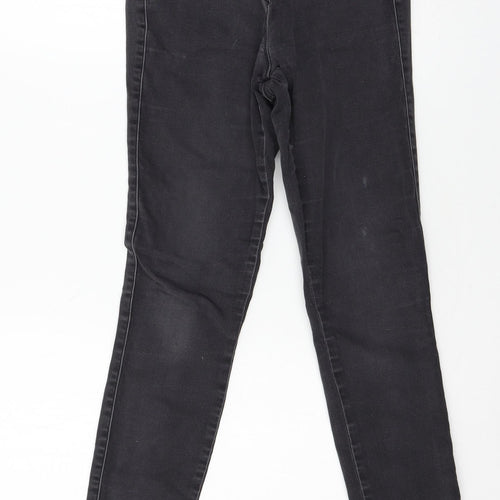 NEXT Womens Grey  Denim Skinny Jeans Size 12 L28 in