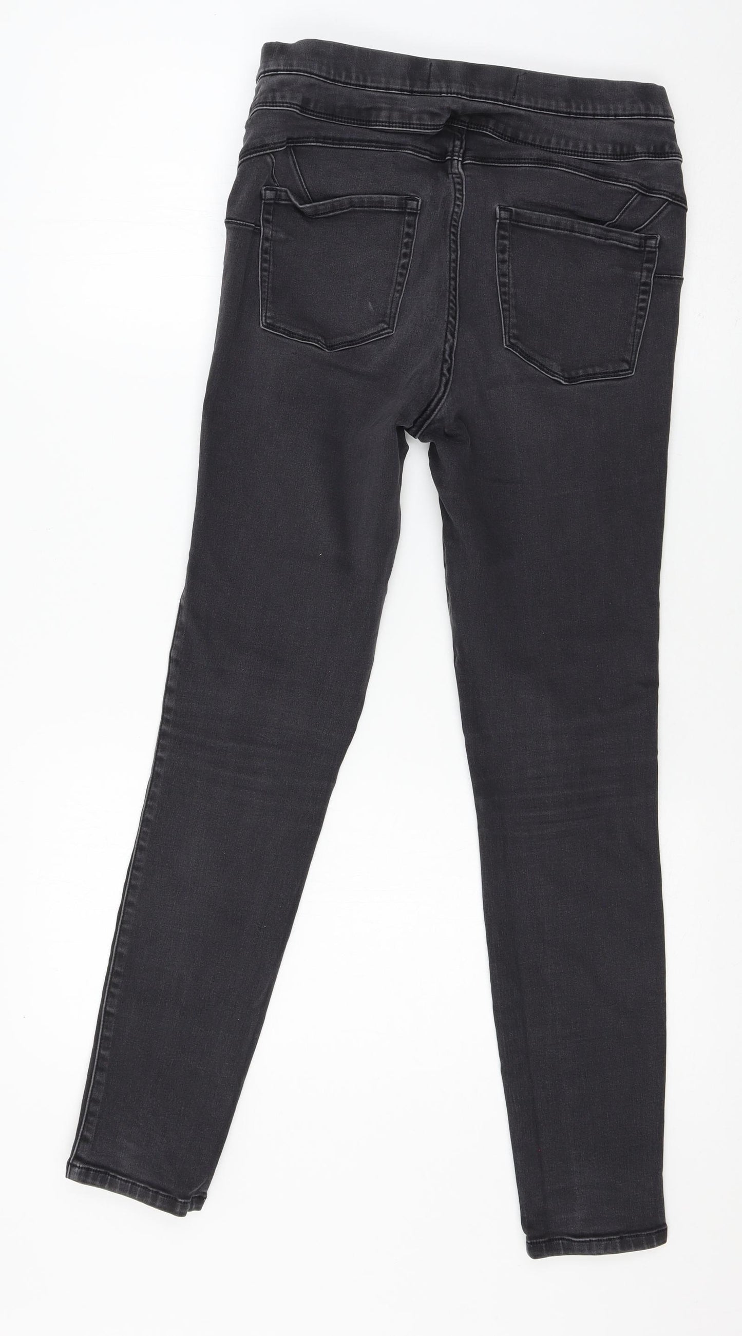 NEXT Womens Grey  Denim Skinny Jeans Size 12 L28 in