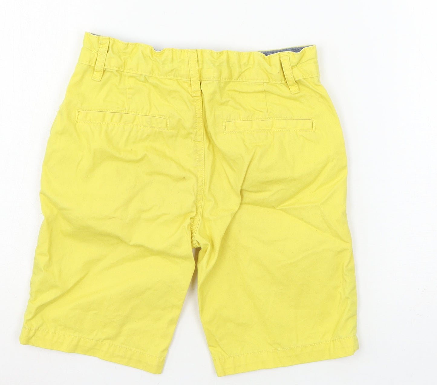 M&Co Boys Yellow   Chino Shorts Size 6-7 Years
