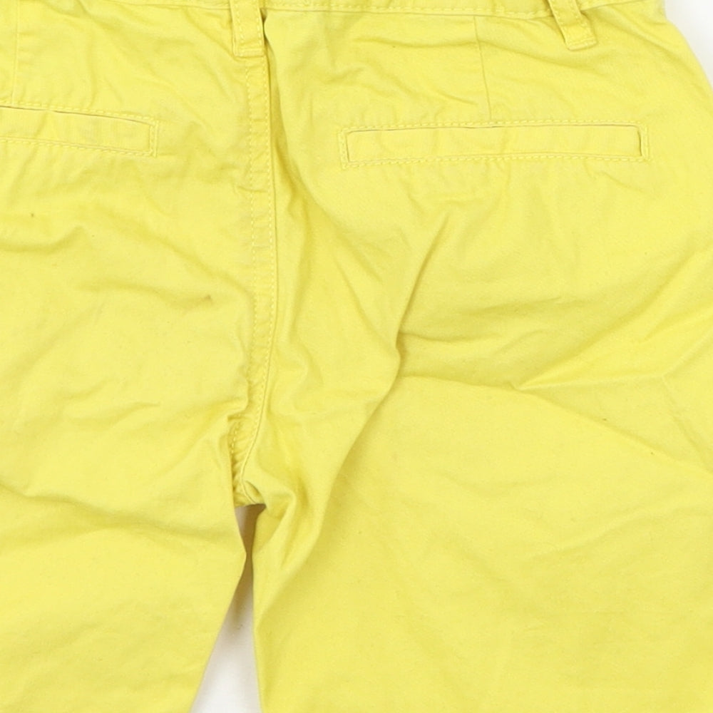 M&Co Boys Yellow   Chino Shorts Size 6-7 Years
