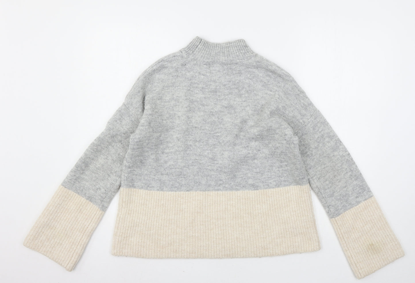 Papaya Womens Green  Knit Pullover Jumper Size S