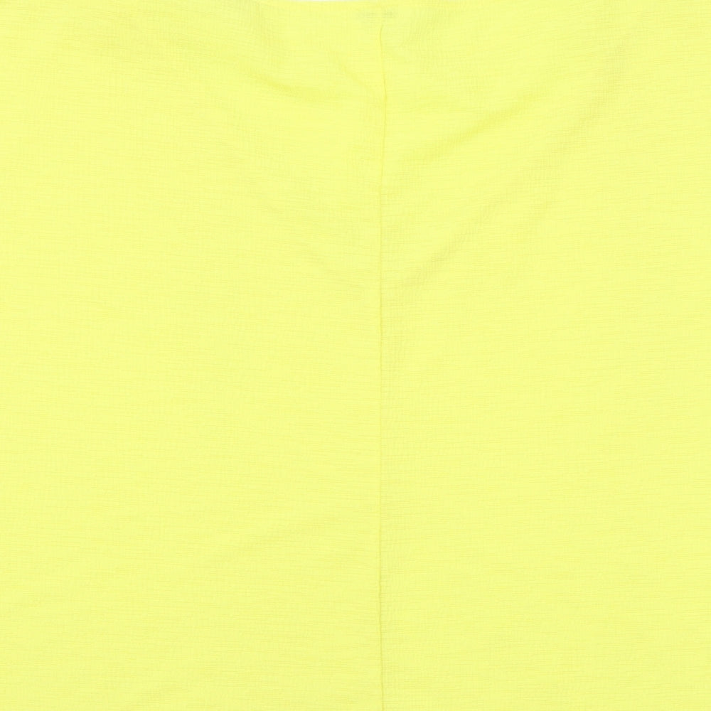 OVS Womens Yellow  Jersey Basic Blouse Size M