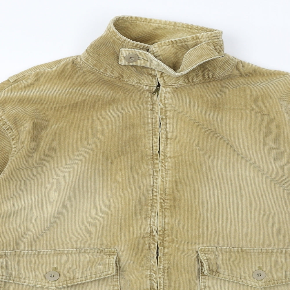 Moto Mens Brown  Corduroy Jacket  Size L