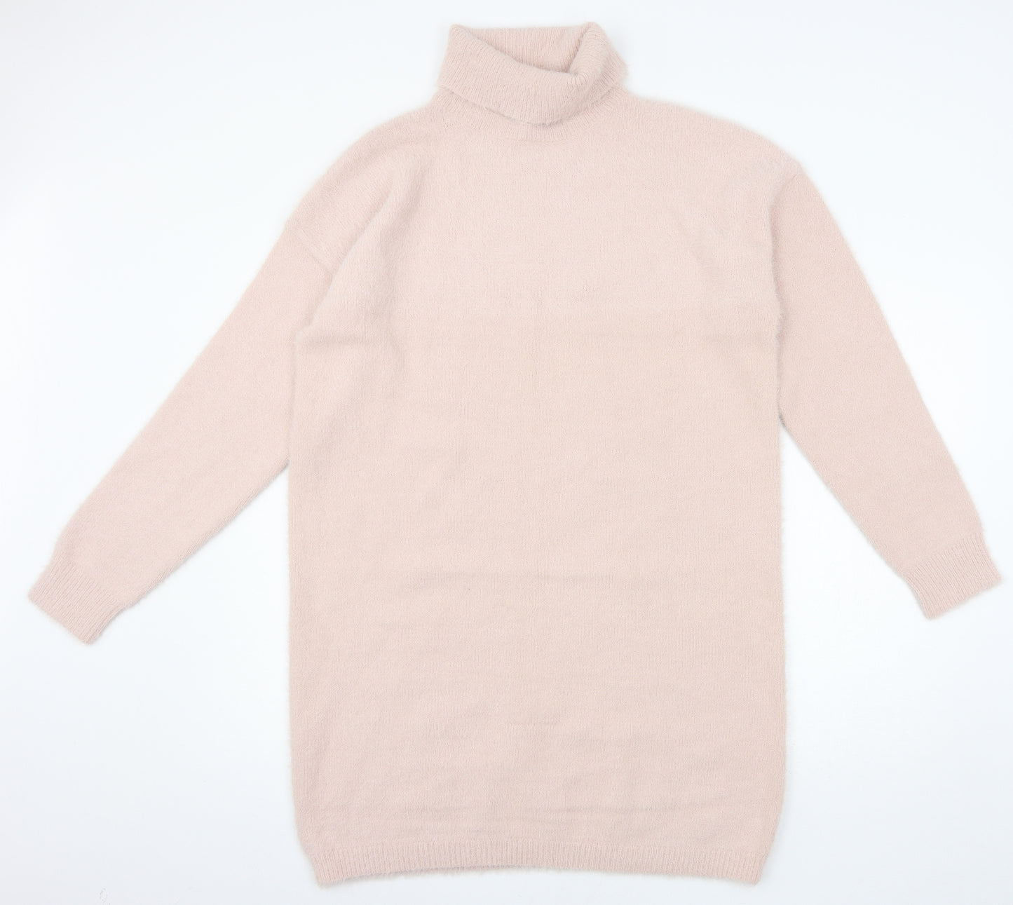 Primark Womens Pink  Knit Jumper Dress  Size 12