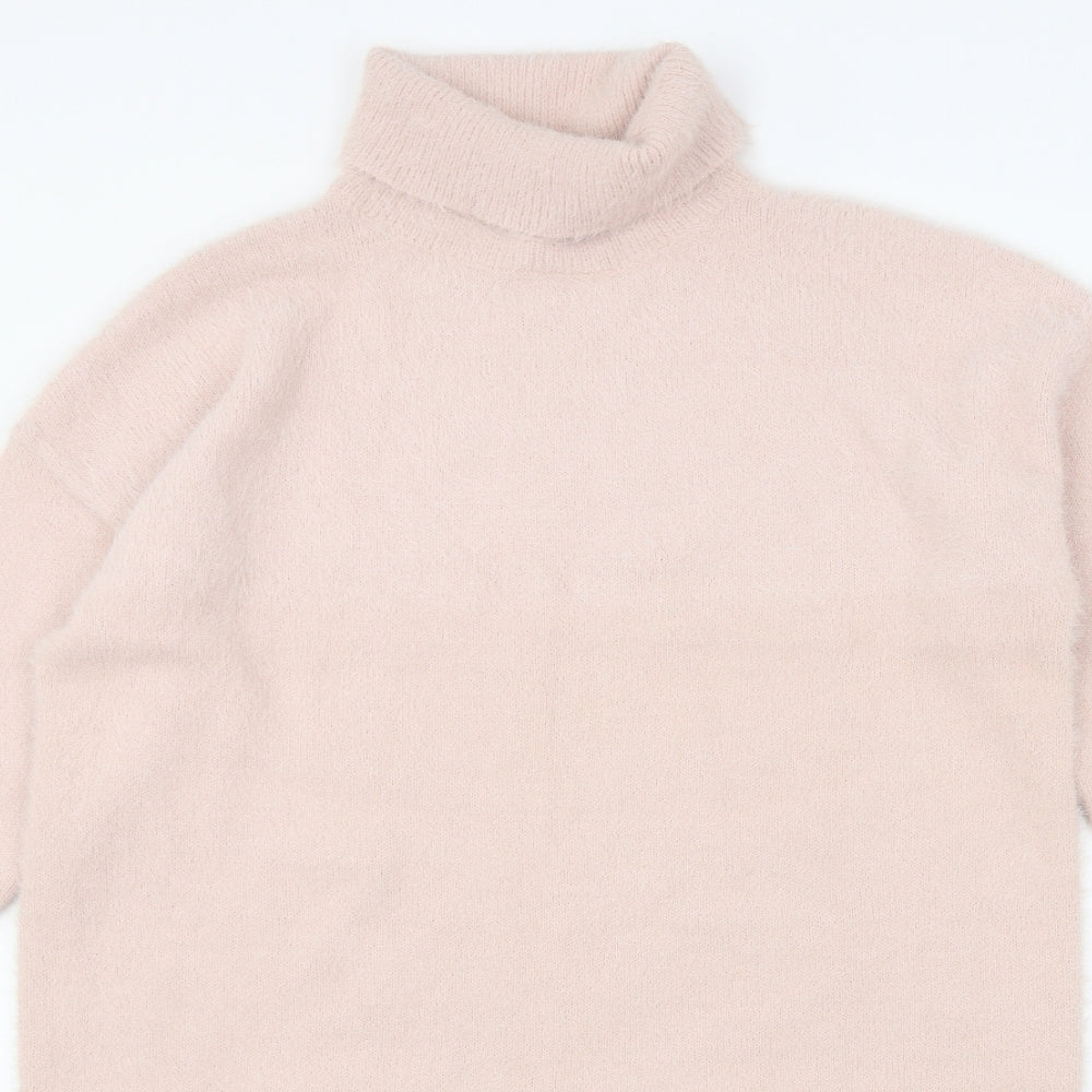 Primark Womens Pink  Knit Jumper Dress  Size 12