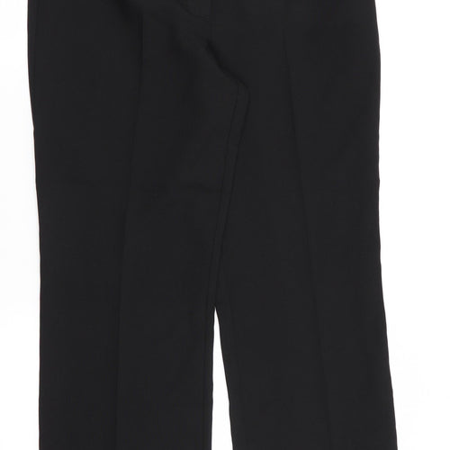Preworn Womens Black   Trousers  Size 30 in L31 in
