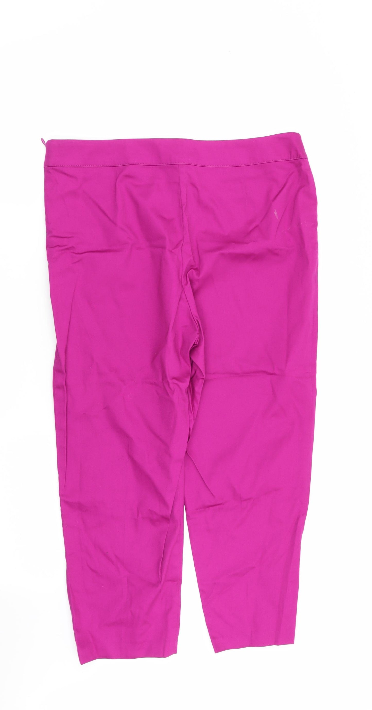 Preworn Womens Pink   Trousers  Size 30 in L21 in