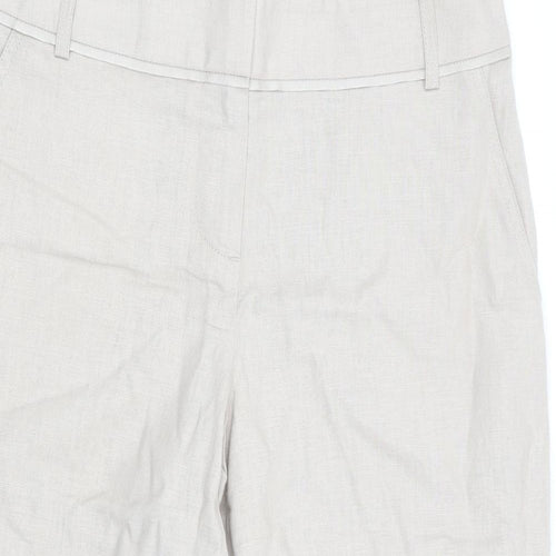 Preworn Womens Beige   Capri Trousers Size 30 in