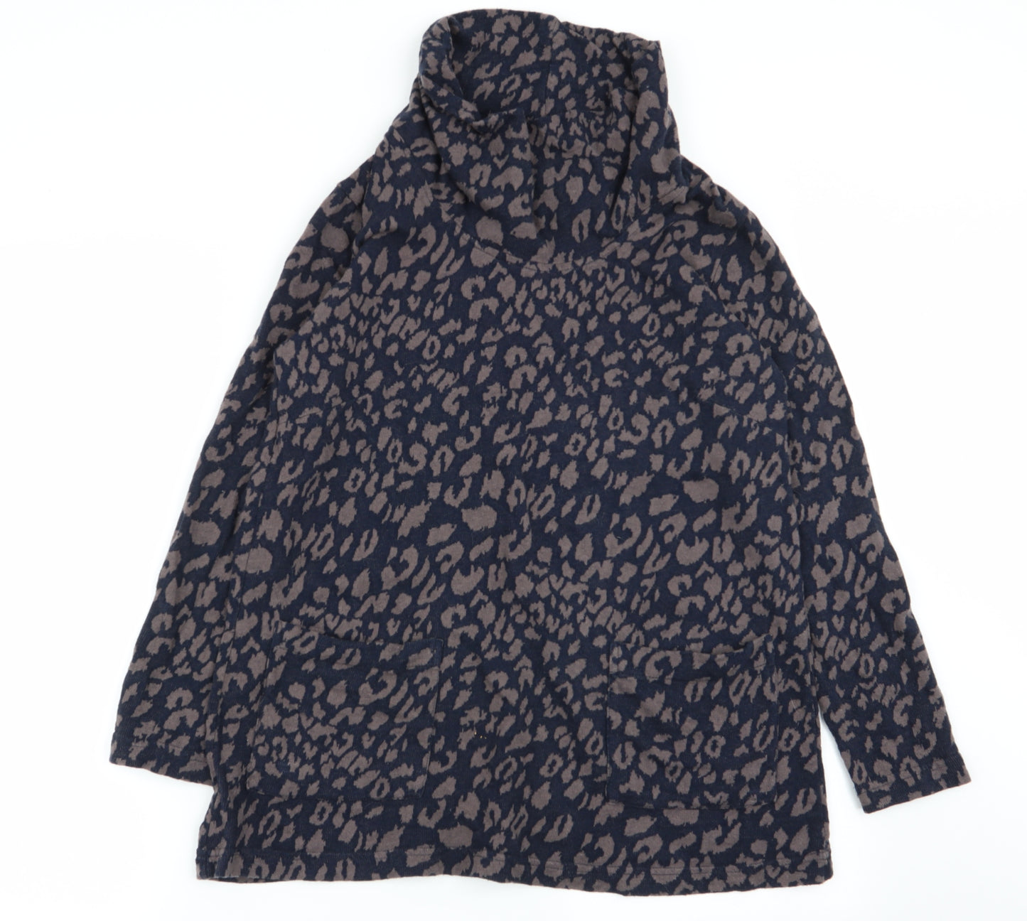 Capri Womens Multicoloured Animal Print  Pullover Jumper Size XS
