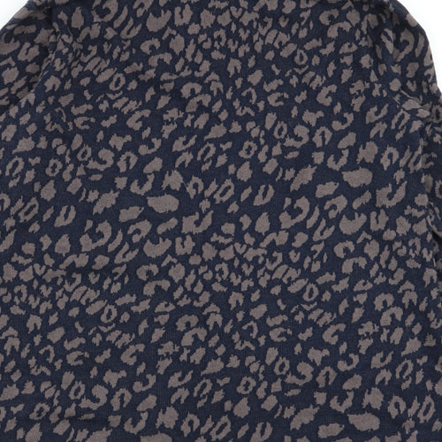 Capri Womens Multicoloured Animal Print  Pullover Jumper Size XS
