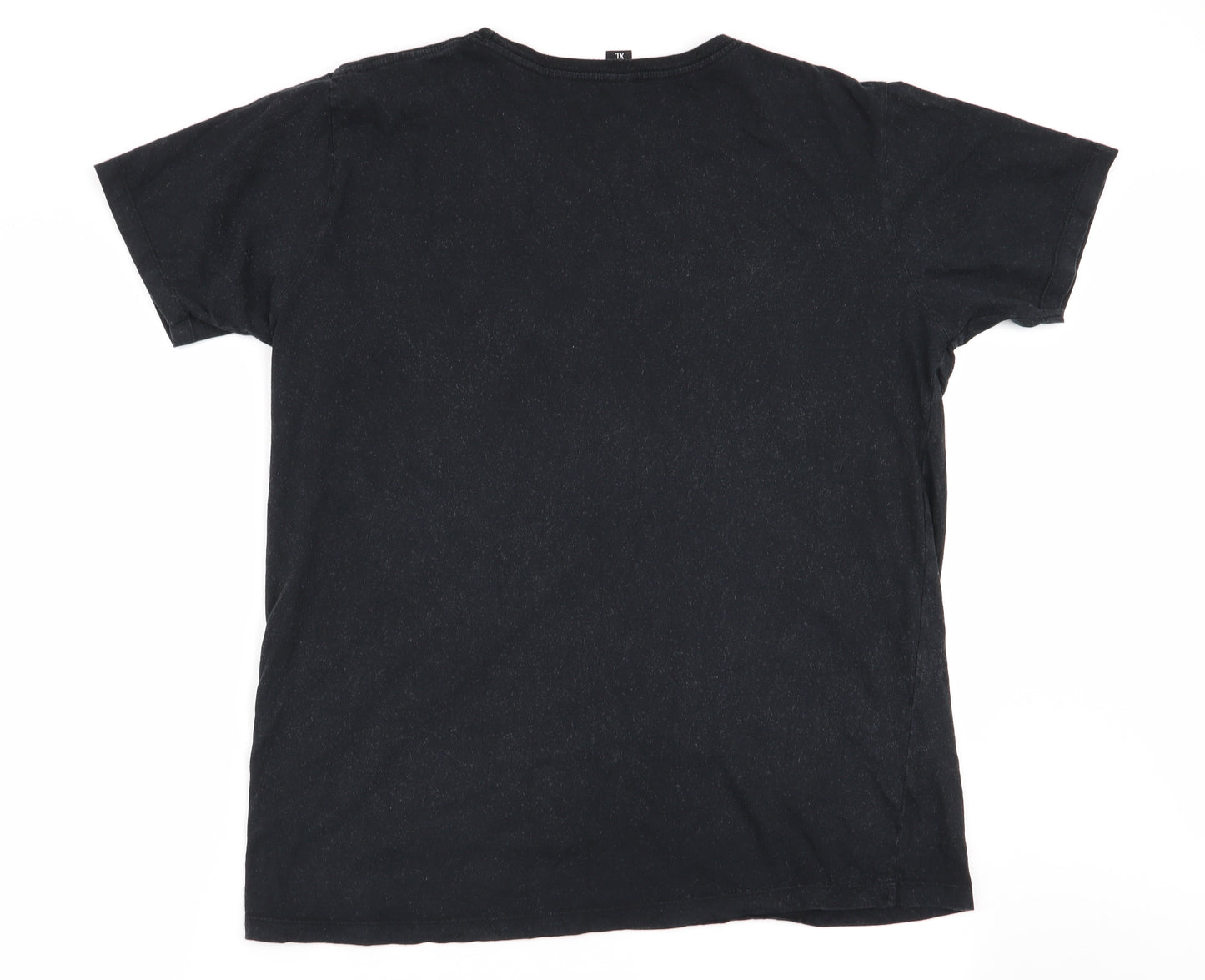 mao mao Mens Black    T-Shirt Size XL