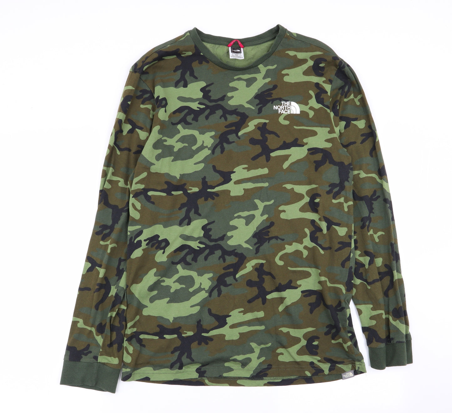 The North Face Mens Multicoloured Camouflage   T-Shirt Size M