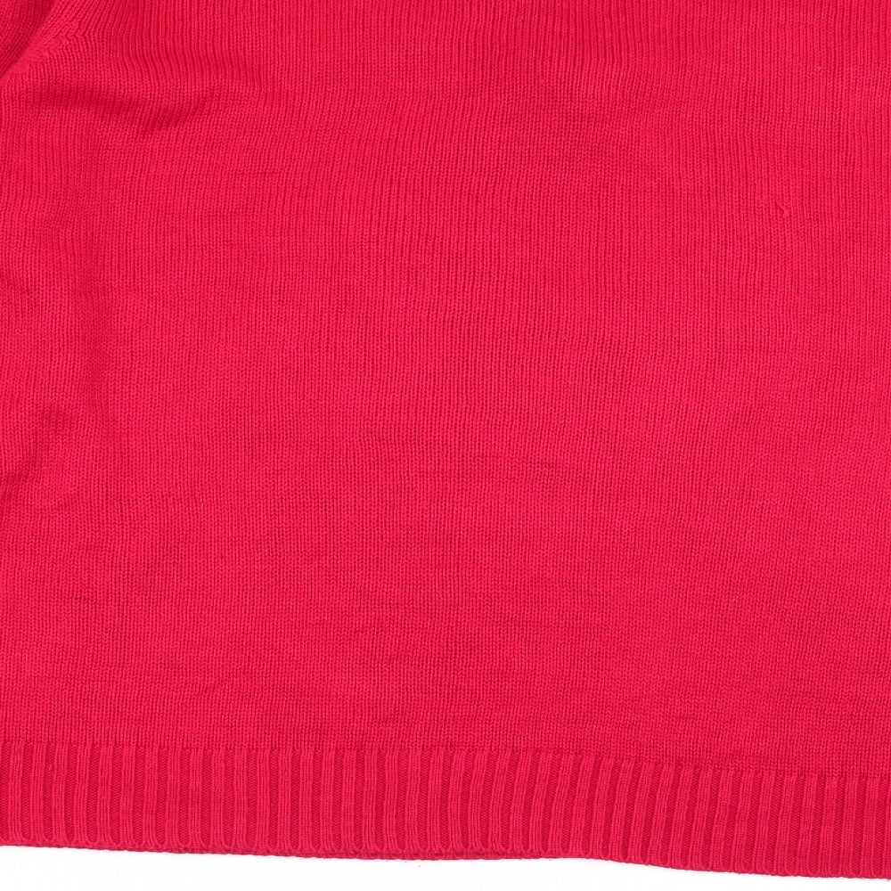 Cedar Wood State Mens Red   Pullover Jumper Size 2XL  - christmas