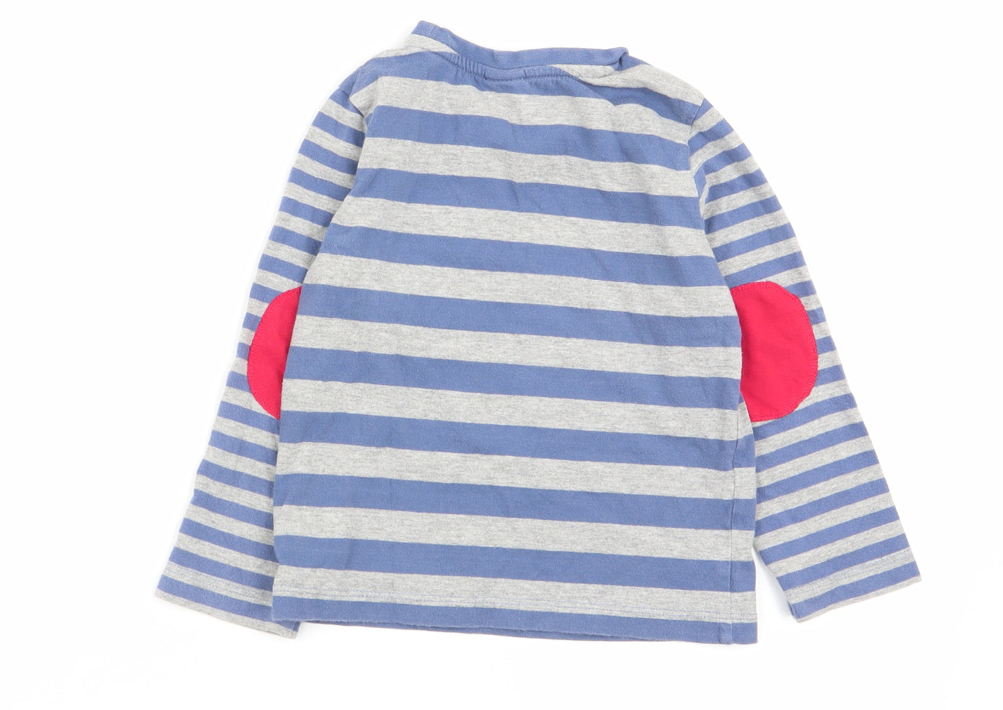 Mini Club Boys Multicoloured Striped  Basic T-Shirt Size 2-3 Years