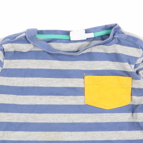 Mini Club Boys Multicoloured Striped  Basic T-Shirt Size 2-3 Years