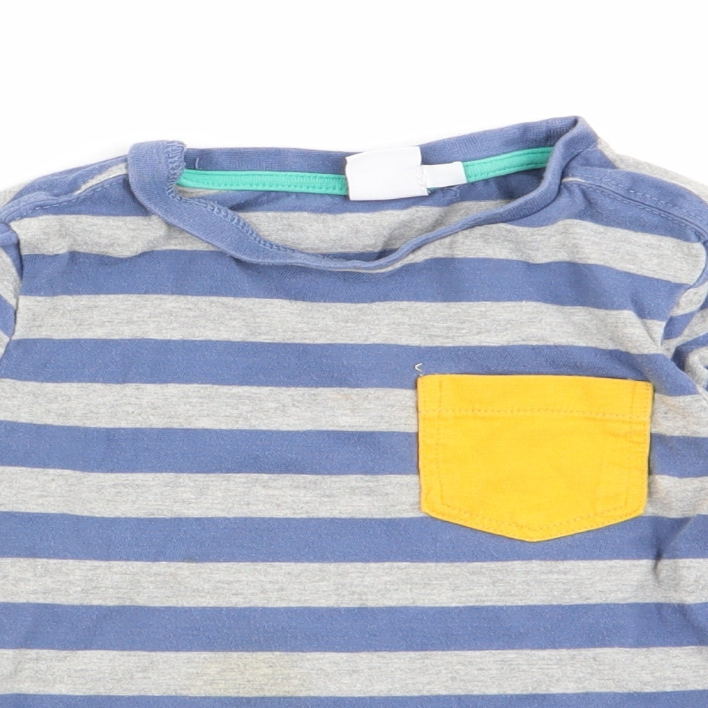 Mini Club Boys Multicoloured Striped  Basic T-Shirt Size 2-3 Years