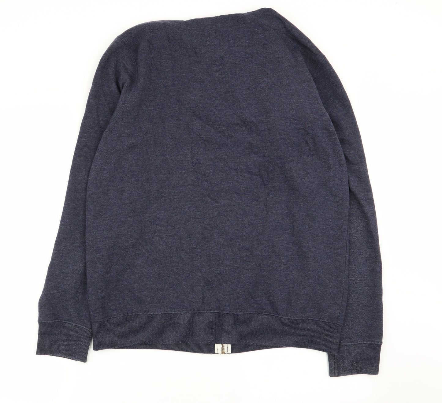 Asda George Mens Blue   Full Zip Jumper Size M