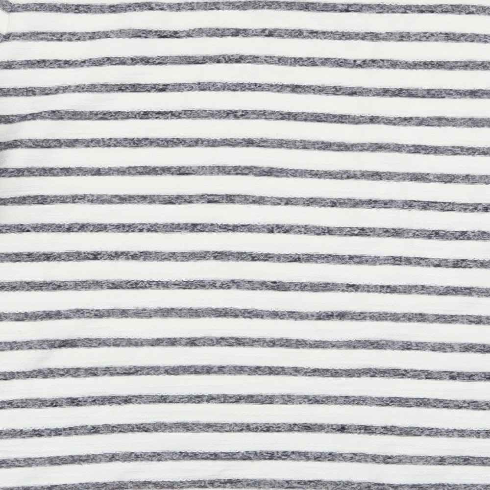 Falmer Heritage Womens Multicoloured Striped  Basic T-Shirt Size 16