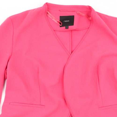 NEXT Womens Red   Jacket Blazer Size 10