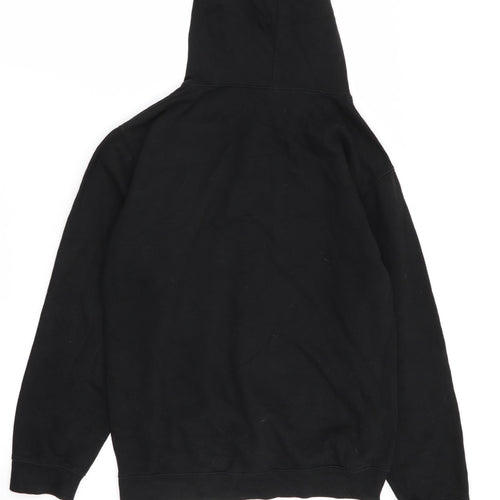 JUST HOODS Mens Black   Pullover Jumper Size S