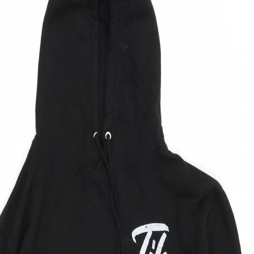 JUST HOODS Mens Black   Pullover Jumper Size S