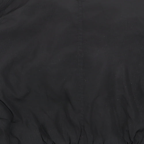 Asda George Boys Black   Basic Coat Coat Size 7-8 Years