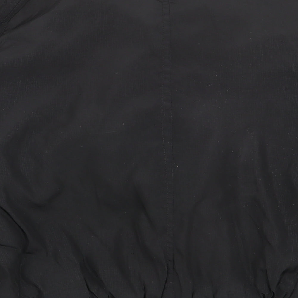 Asda George Boys Black   Basic Coat Coat Size 7-8 Years