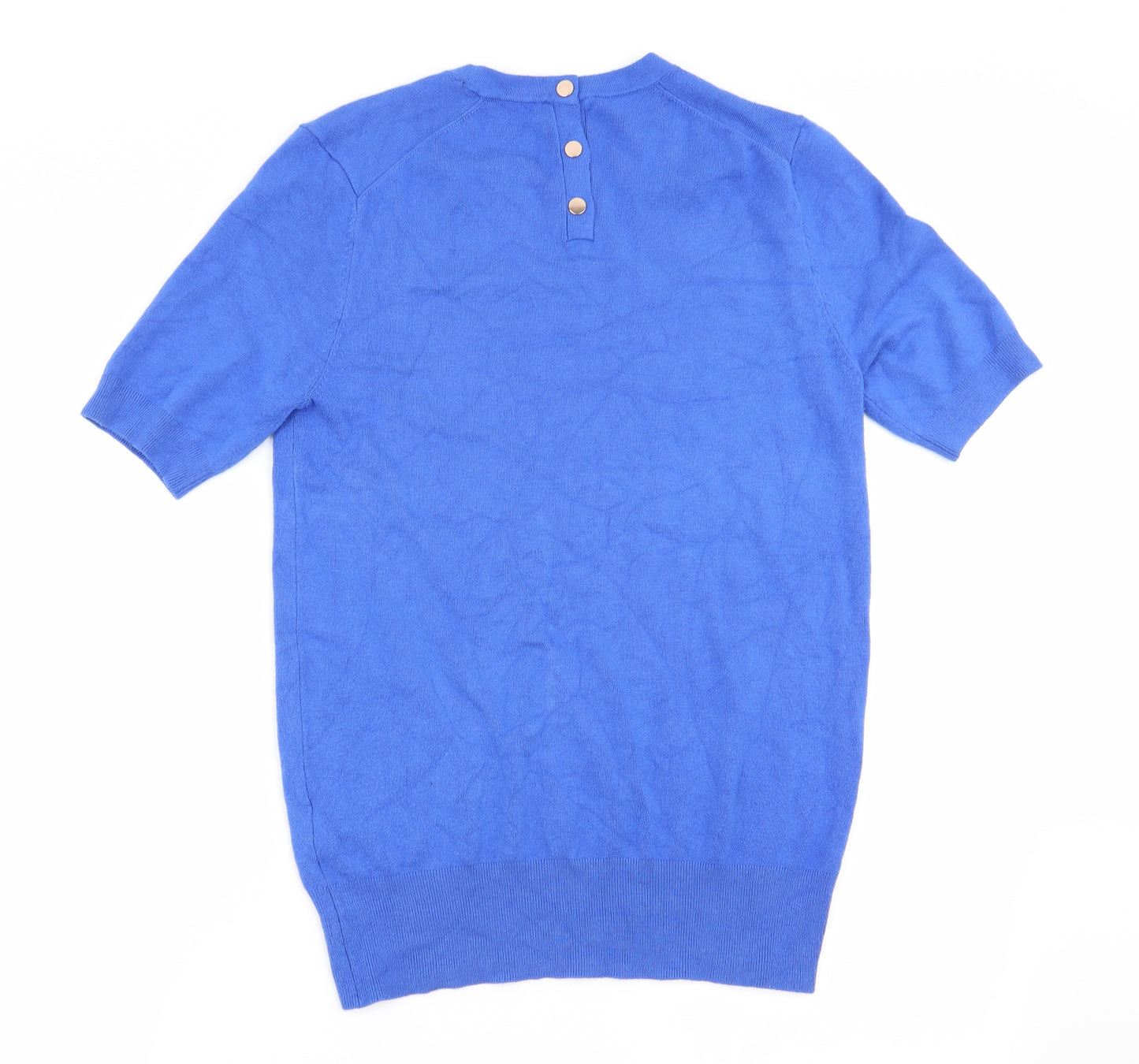 Zara Womens Blue   Basic T-Shirt Size 14
