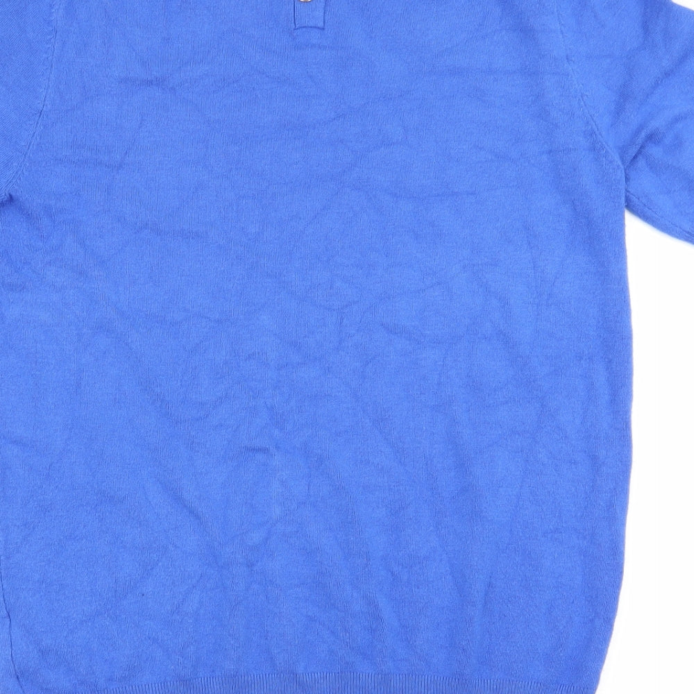 Zara Womens Blue   Basic T-Shirt Size 14