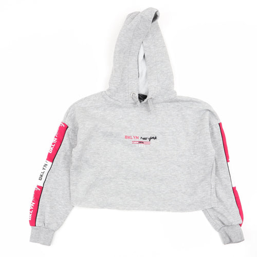 New Look Girls Grey   Pullover Jumper Size 9 Years