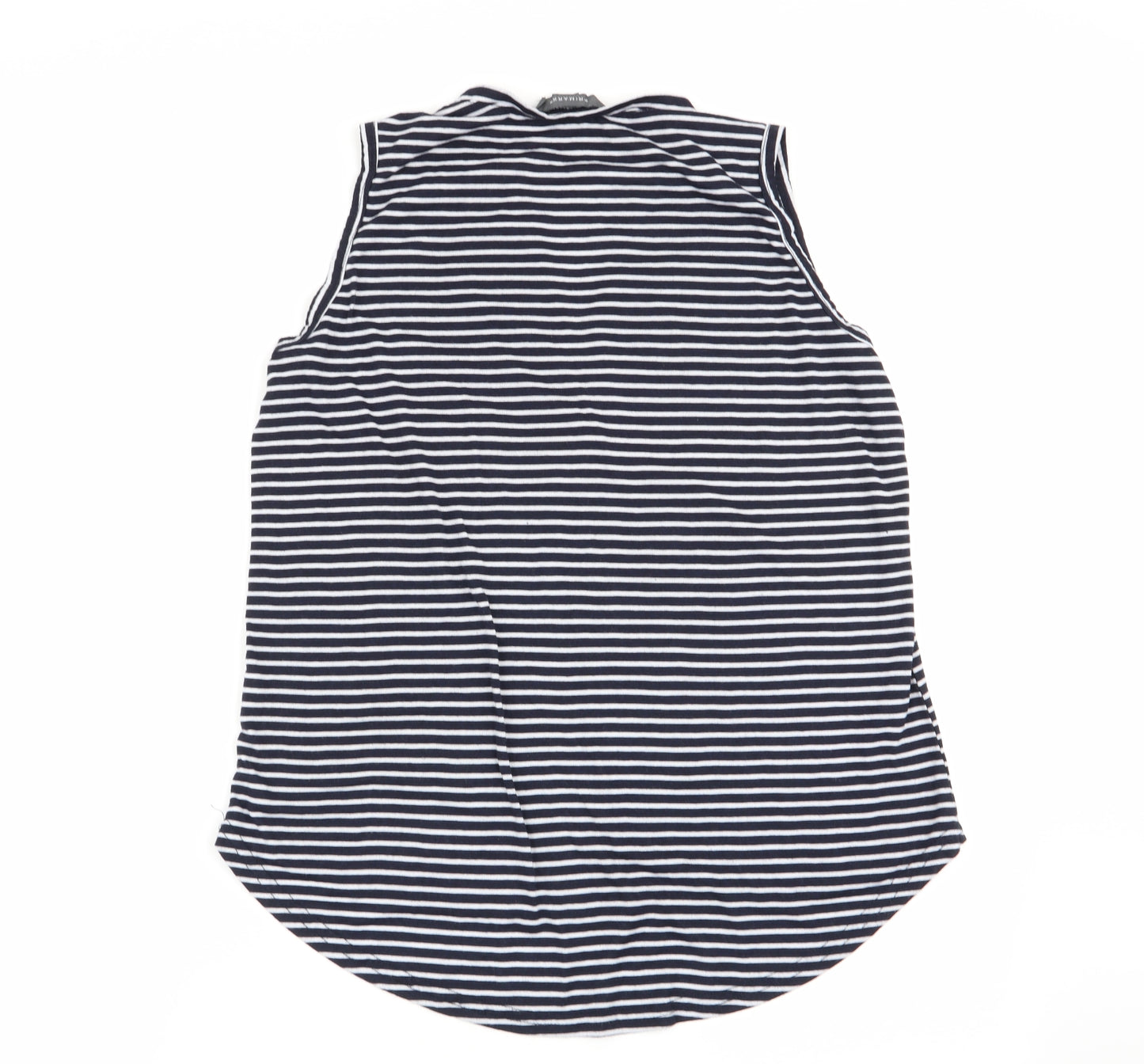 Primark Womens Multicoloured Striped  Basic Tank Size 12