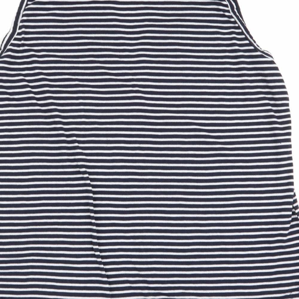 Primark Womens Multicoloured Striped  Basic Tank Size 12