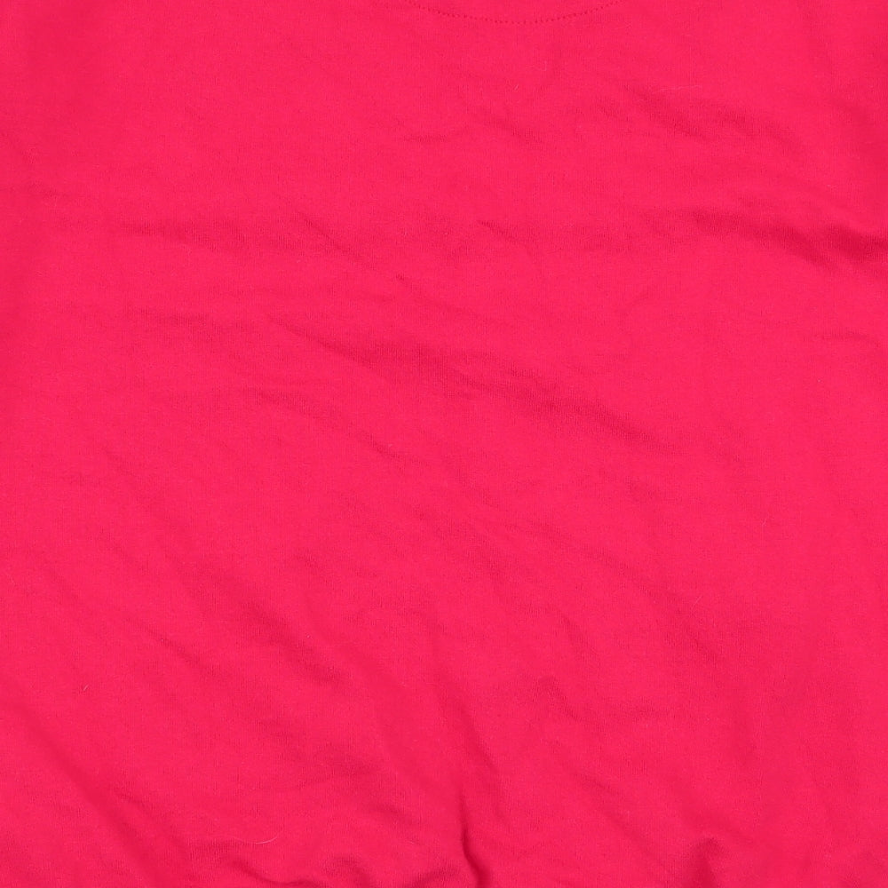 F&F Girls Red   Pullover Jumper Size 11-12 Years  - christmas