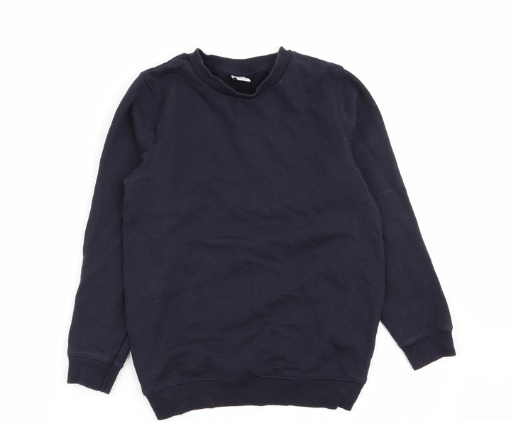 TU Boys Blue Pullover Jumper Size 9 Years - school jumper