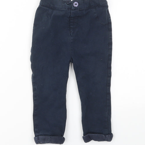 TU Boys Blue   Capri Trousers Size 12-18 Months