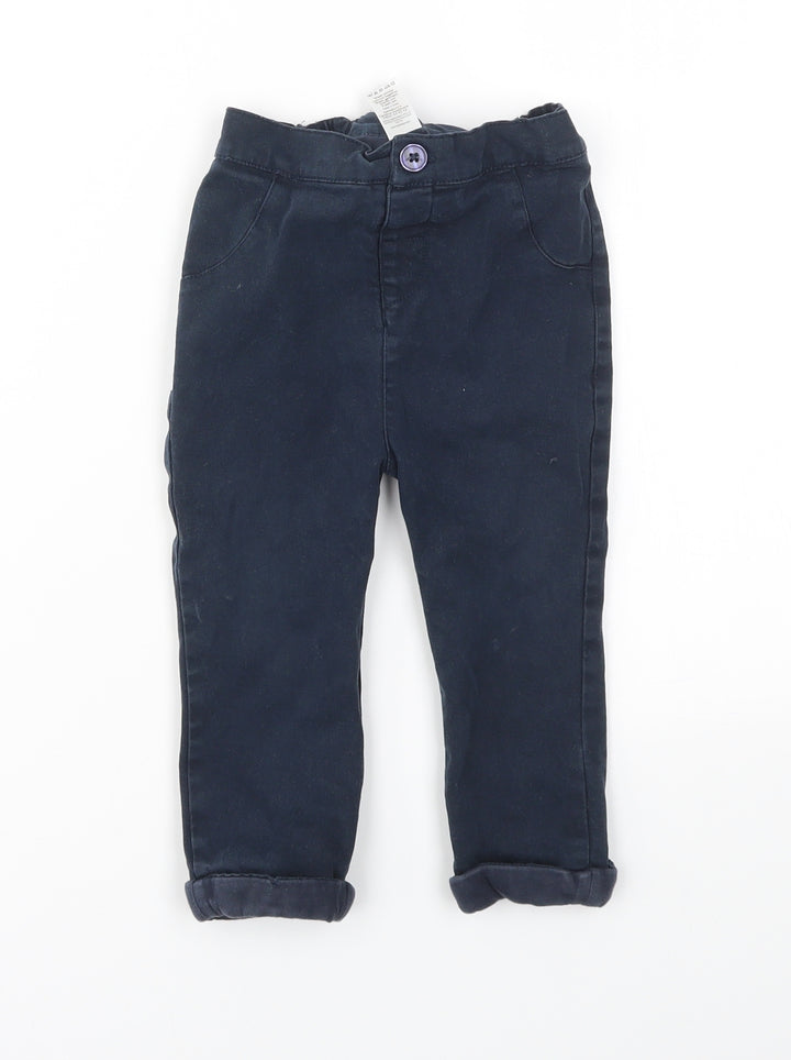 TU Boys Blue Capri Trousers Size 12-18 Months